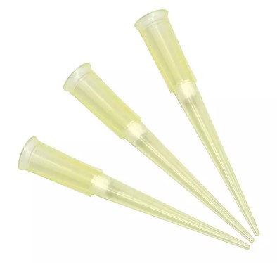 Наконечник для дозатора типу «Гілсон» на 200 мкл, жовтий з фільтром 250 шт/пак, стерильний